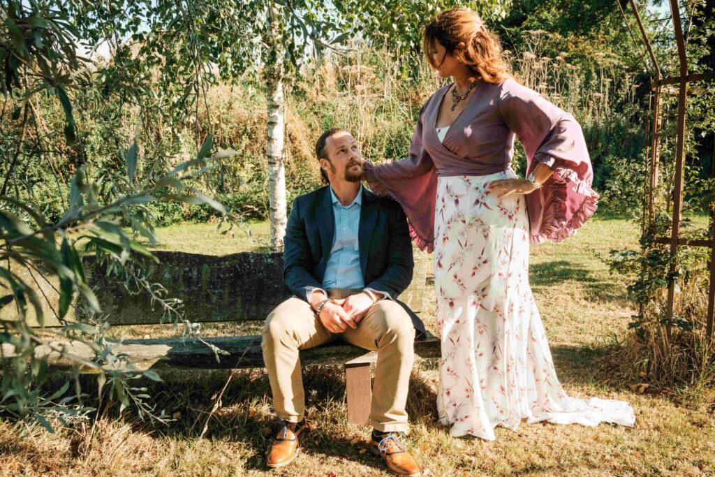 Norfolk countryside wedding led by celebrant